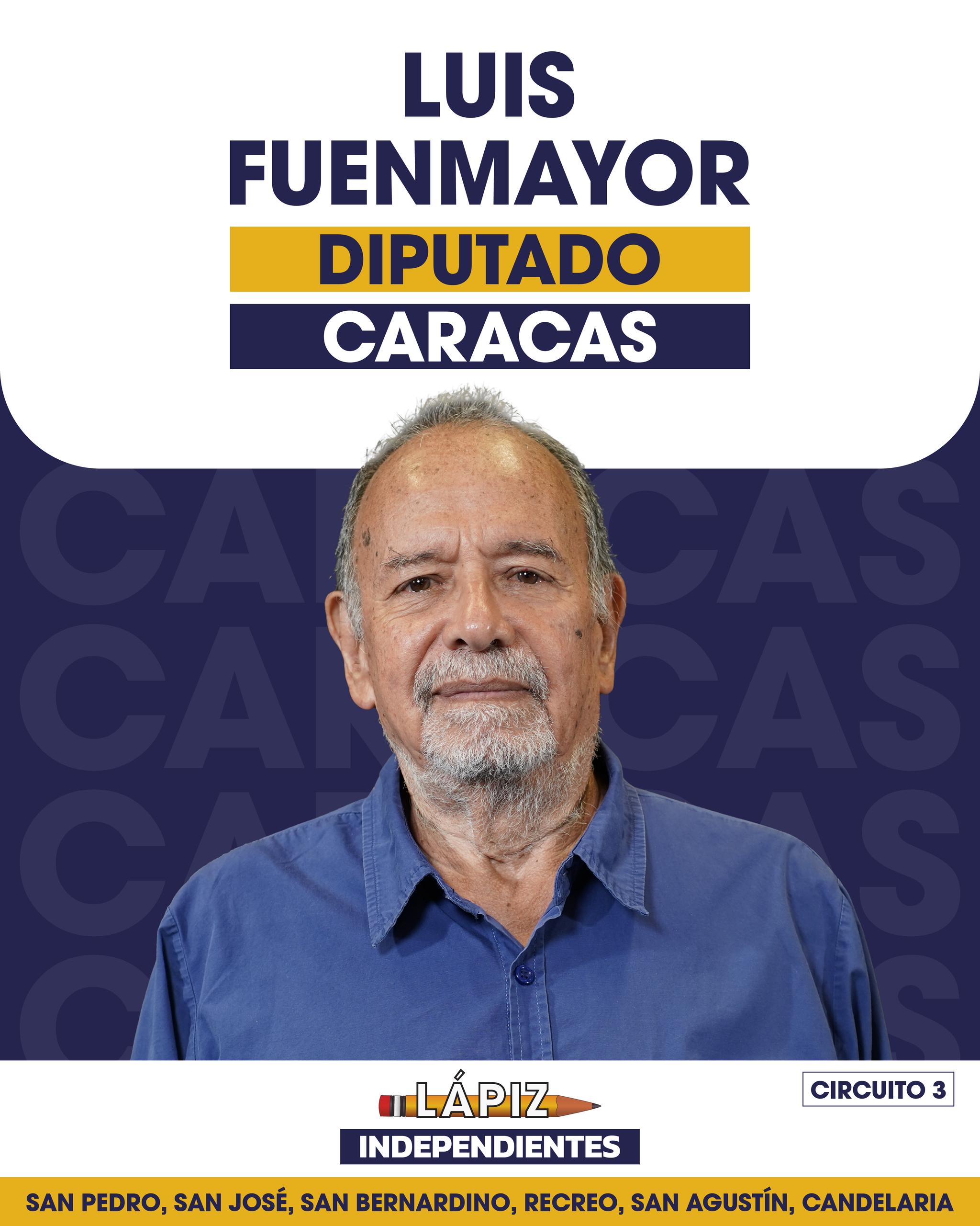 Soy candidato a diputado por Caracas