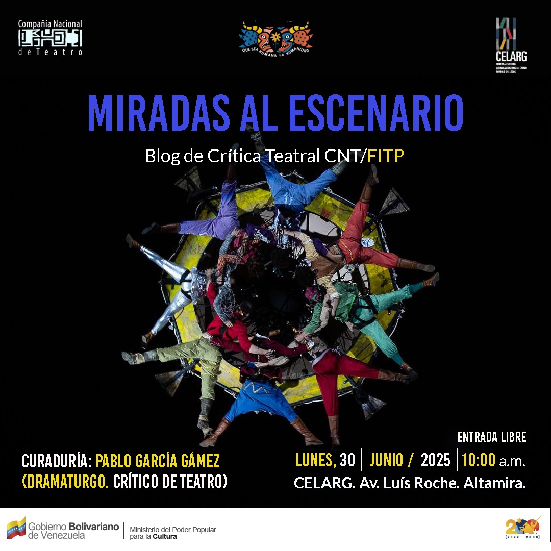 Nace «MIRADAS AL ESCENARIO » : un blog para las tablas